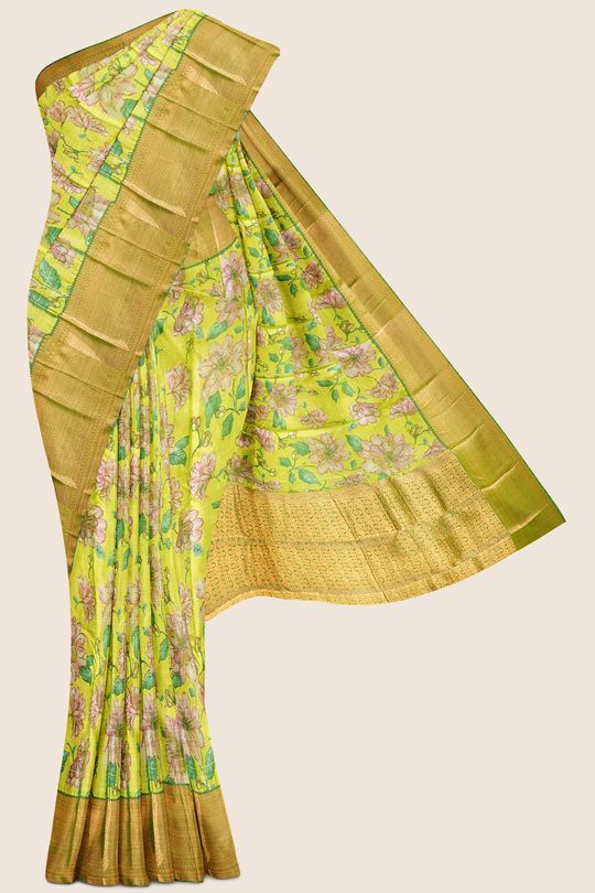 Pink colour kashmiri kanchipuram pattu sarees original georgette Sarees for  women latest design 2022 fancy new