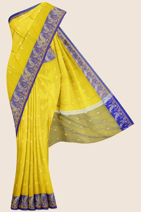 Sunakshi Sinha Dabaang Yellow And Purple Saree at best price in Bengaluru