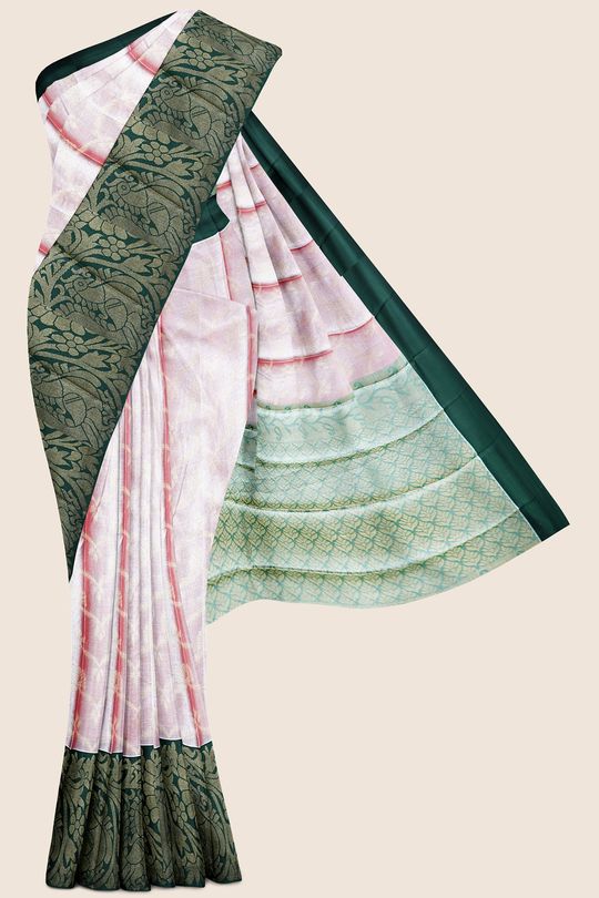 Beautiful Pure Kuppadam Pattu Tissue Silk Cotton Saree With Stitched Blouse  Size 38 Extends to 44 Ships From Texas, USA - Etsy