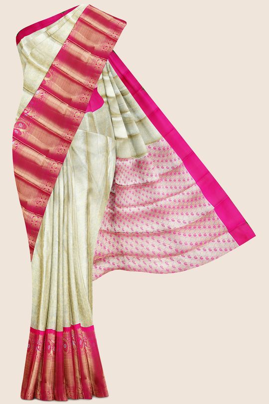 Kuppadam Silk / Cotton Saree-FRSVNKUSASI115468 – Weavesmart