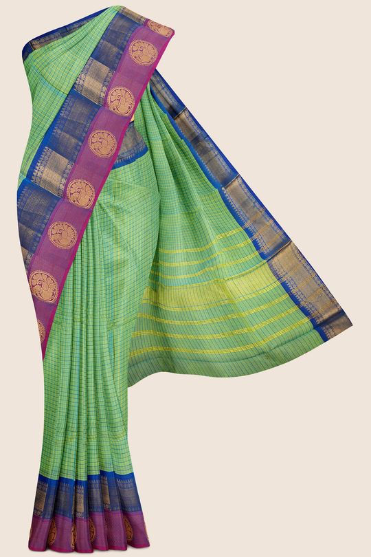 Handloom Kanchipuram Cotton Saree