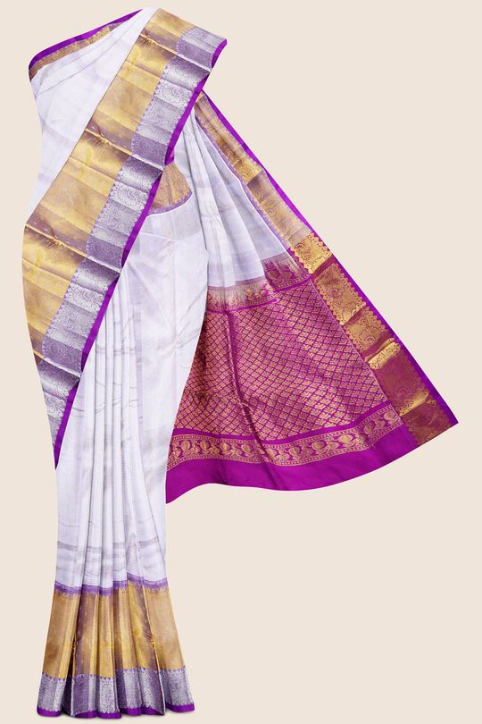 Buy Beautiful Pure Kuppadam Handloom Silk/pattu Saree Comes With Purezari  Rawsilk Designer Stitched-customized Blouse With Handmade Maggam Work.  Online in India - Etsy