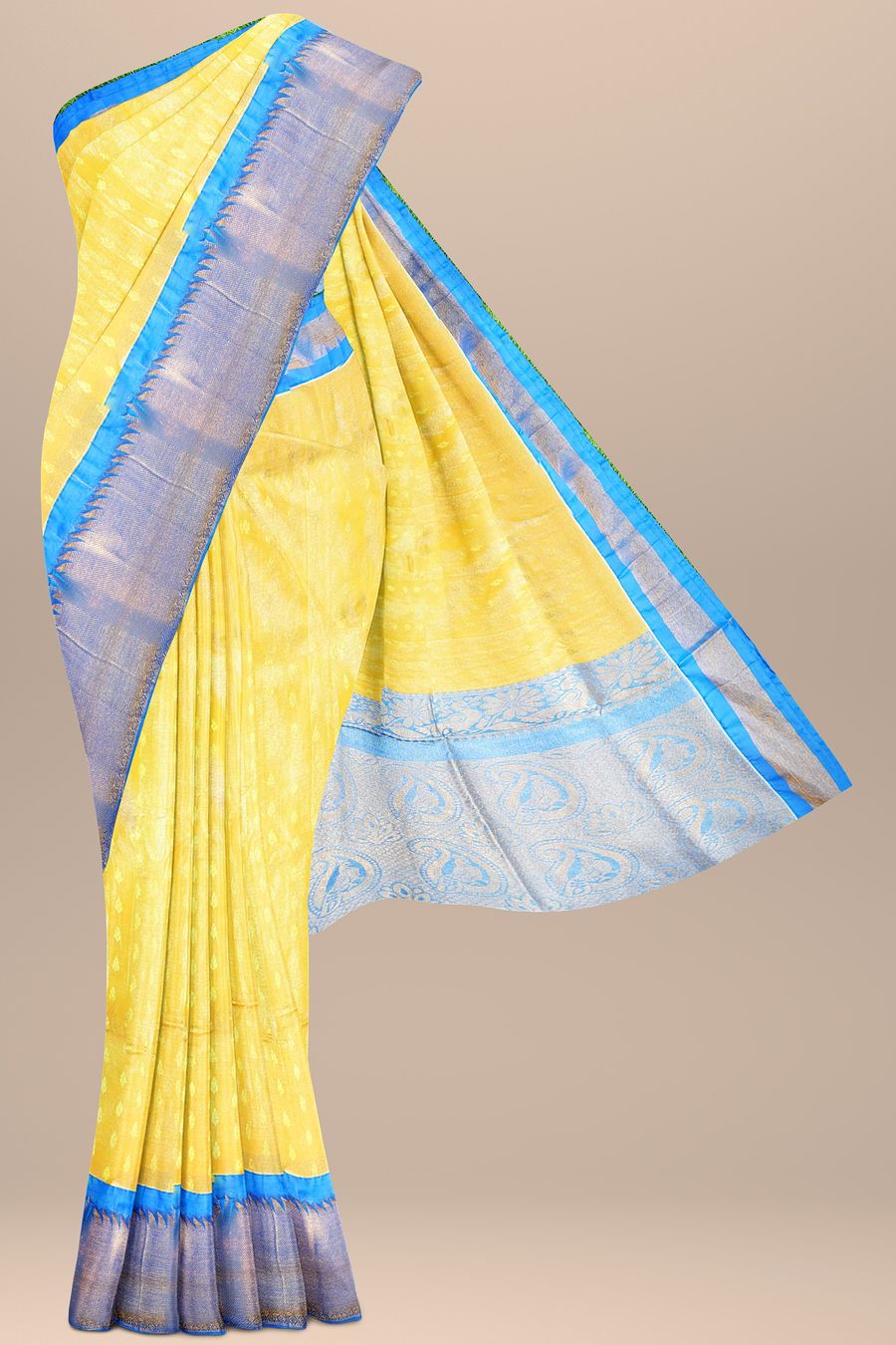 ORIGINAL KUPPADAM KANCHI BORDER KUPPADAM PATTU SAREE-KUPPSSK001YC –  www.soosi.co.in