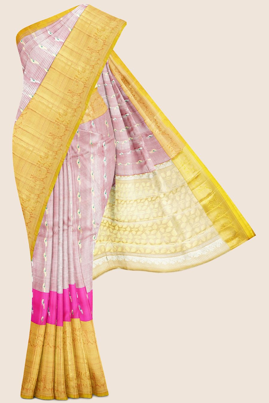 Silk Mix Sarees #D4043 – Smrithi Creation