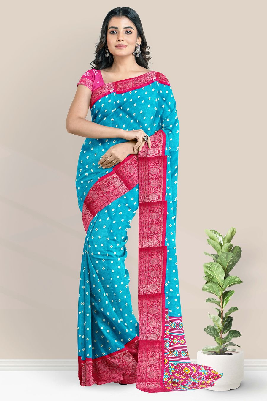 Designer Silk Sarees Online Shopping,Latest Silk Saris Designs from  Kalaniketan: Pink and Sky Blue